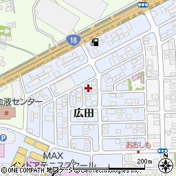 長野県長野市広田190周辺の地図