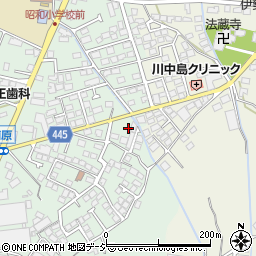 長野県長野市川中島町原1350周辺の地図