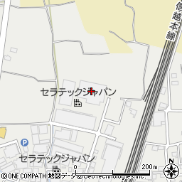 セラテックジャパン本社第２工場周辺の地図