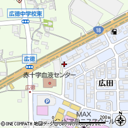 長野県長野市広田11周辺の地図