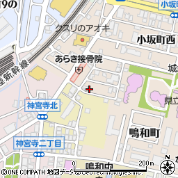 石川県金沢市小坂町西8-98周辺の地図