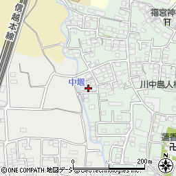 長野県長野市川中島町原188周辺の地図