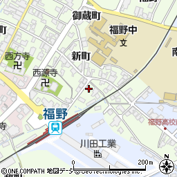 富山県南砺市福野新町1477周辺の地図