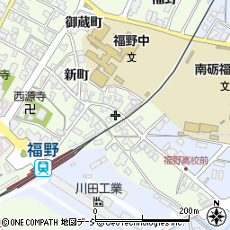 富山県南砺市福野新町1459周辺の地図