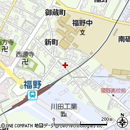 富山県南砺市福野新町1462周辺の地図