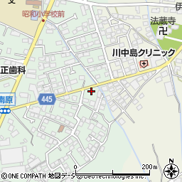 長野県長野市川中島町原1351-3周辺の地図