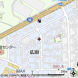 長野県長野市広田184周辺の地図