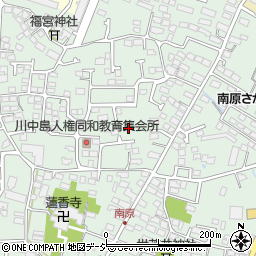 長野県長野市川中島町原203周辺の地図