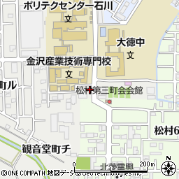 石川県金沢市観音堂町チ8-1周辺の地図