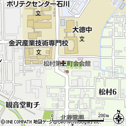 石川県金沢市観音堂町チ5-4周辺の地図