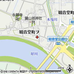 石川県金沢市観音堂町ヲ18周辺の地図