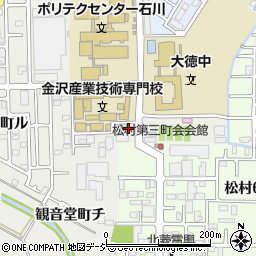 石川県金沢市観音堂町チ8周辺の地図