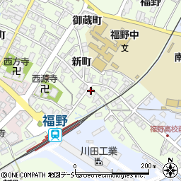 富山県南砺市福野新町1477-2周辺の地図