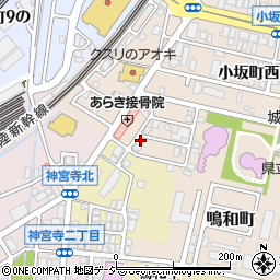 石川県金沢市小坂町西8-84周辺の地図