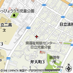 平成マンション周辺の地図