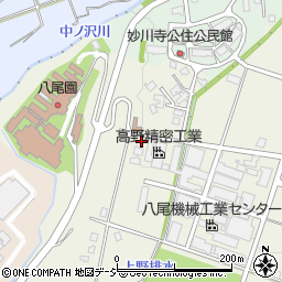 富山県富山市八尾町福島1076周辺の地図