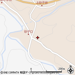 富山県南砺市砂子谷2192周辺の地図