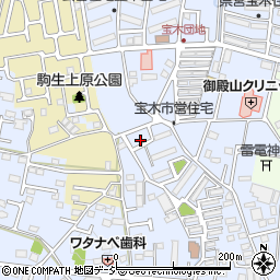 栃木県宇都宮市宝木町2丁目1012周辺の地図