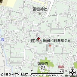 長野県長野市川中島町原198周辺の地図