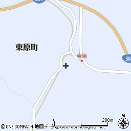石川県金沢市東原町オ周辺の地図