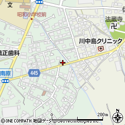 長野県長野市川中島町原1351-1周辺の地図