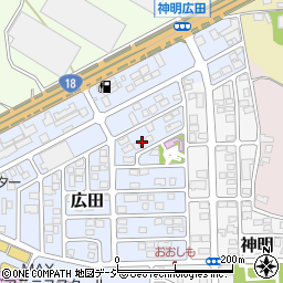 長野県長野市広田205周辺の地図