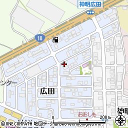 長野県長野市広田191周辺の地図