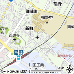 富山県南砺市福野新町1438周辺の地図