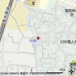 長野県長野市川中島町原223周辺の地図