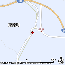 石川県金沢市東原町ラ周辺の地図