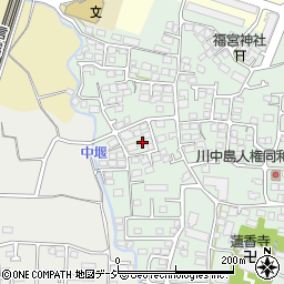 長野県長野市川中島町原191周辺の地図