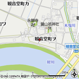 石川県金沢市観音堂町ヲ28周辺の地図