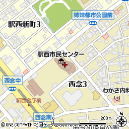 金沢市保健所周辺の地図