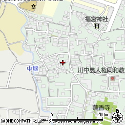長野県長野市川中島町原192周辺の地図
