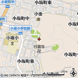 石川県金沢市小坂町東周辺の地図
