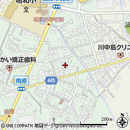 長野県長野市川中島町原1316-8周辺の地図