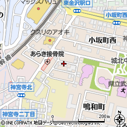 石川県金沢市小坂町西8-72周辺の地図