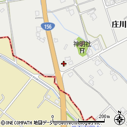 ローソン庄川天正店周辺の地図