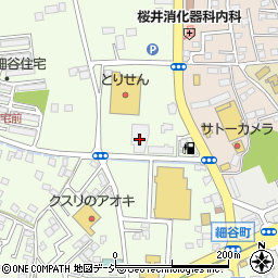 栃木県宇都宮市細谷町383周辺の地図