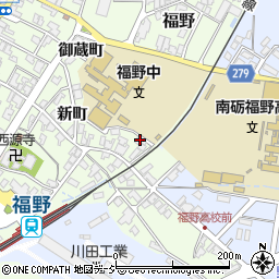 富山県南砺市福野新町851周辺の地図