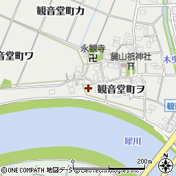 石川県金沢市観音堂町ヲ94周辺の地図