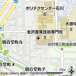 石川県金沢市観音堂町チ55-1周辺の地図