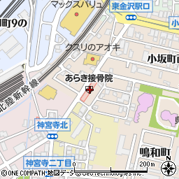 石川県金沢市小坂町西8-44周辺の地図