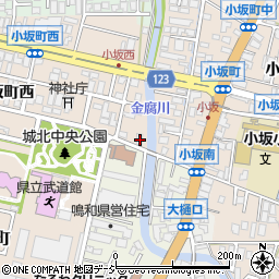 石川県金沢市小坂町西9周辺の地図