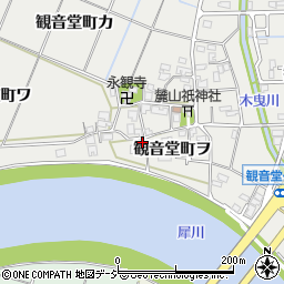 石川県金沢市観音堂町ヲ90周辺の地図