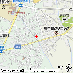 長野県長野市川中島町原1355周辺の地図