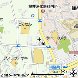 栃木県宇都宮市細谷町389-1周辺の地図