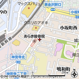 石川県金沢市小坂町西8-55周辺の地図