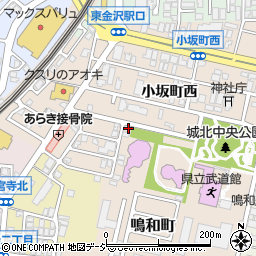石川県金沢市小坂町西8-118周辺の地図