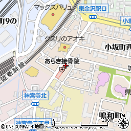 石川県金沢市小坂町西8-41周辺の地図